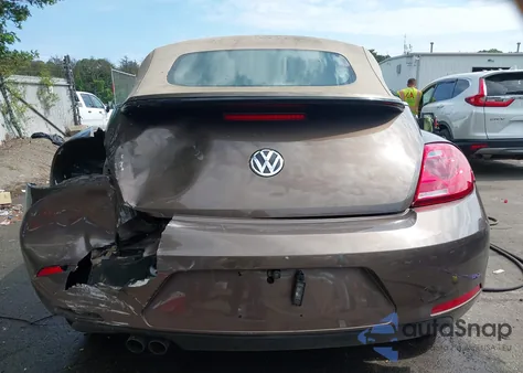 2013 Volkswagen Beetle 2.5L из США, поврежденный, VIN 3VW5P7AT5DM831464